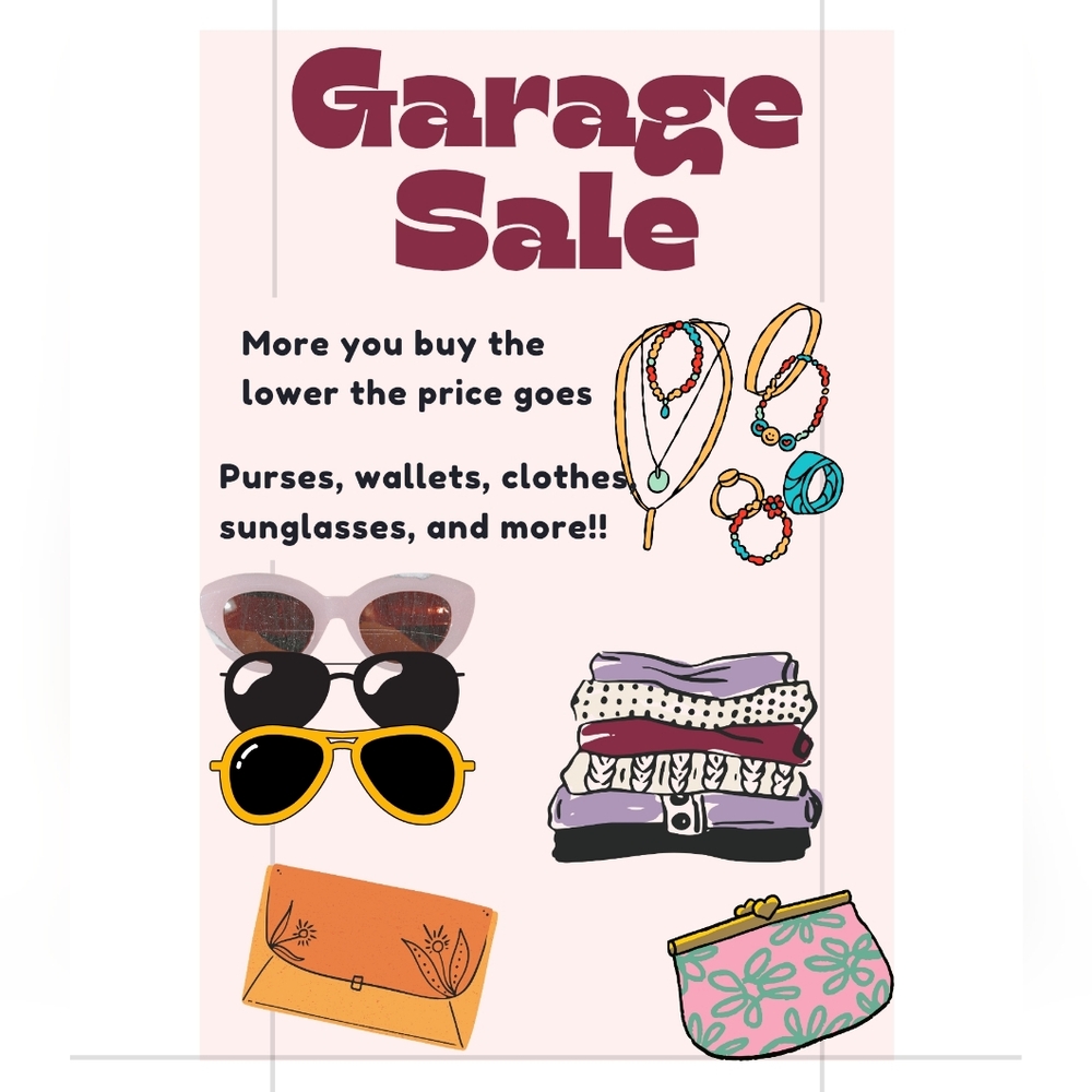 Garage Sale Event Flyer